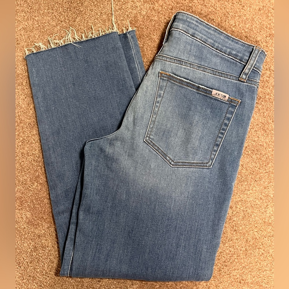 Joe’s Raw Hem Straight Leg Jeans
